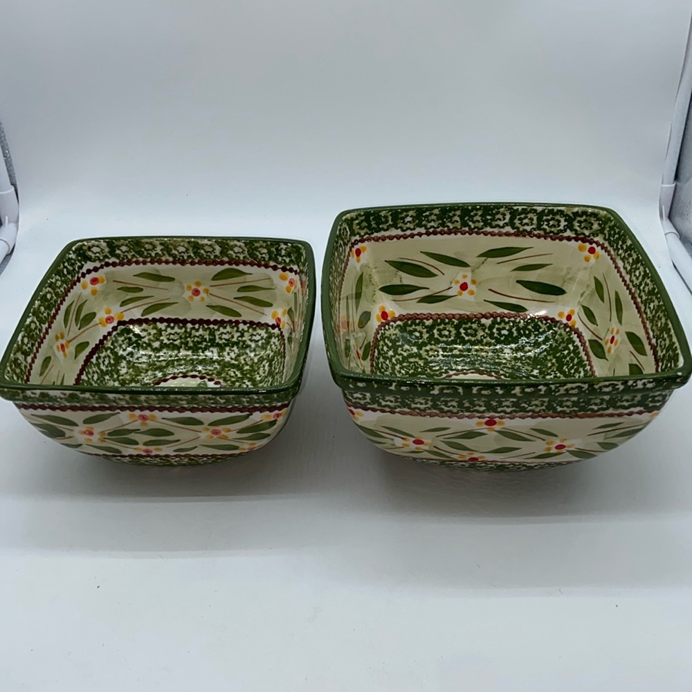 2 Temp-tations Nesting Snack Serving Bowls
